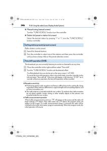 Lexus-CT200h-owners-manual page 346 min