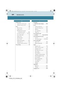 Lexus-CT200h-owners-manual page 614 min