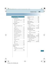 Lexus-CT200h-owners-manual page 621 min