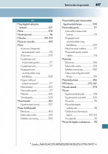 manual--Lexus-CT200h-Kezelesi-utmutato page 617 min