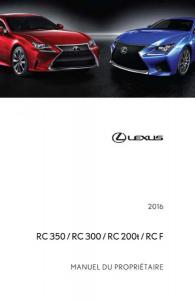 Lexus-RC-manuel-du-proprietaire page 1 min