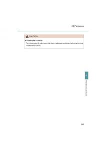 Lexus-LFA-owners-manual page 249 min
