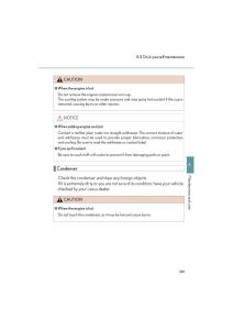 Lexus-LFA-owners-manual page 265 min