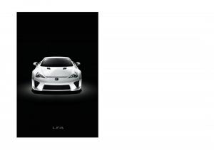 Lexus-LFA-owners-manual page 2 min