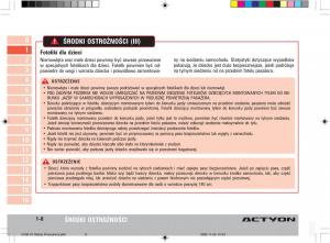 manual--SsangYong-Actyon-instrukcja page 20 min