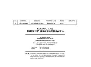 manual--SsangYong-Korando-III-3-instrukcja page 354 min