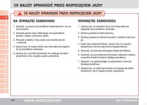 manual--SsangYong-Kyron-instrukcja page 15 min