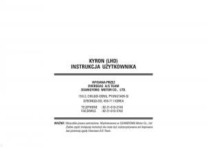 SsangYong-Kyron-instrukcja-obslugi page 276 min