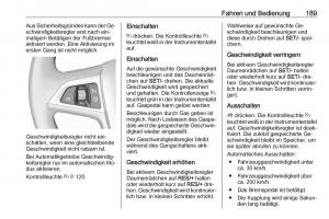 Opel-Zafira-C-Tourer-Handbuch page 191 min