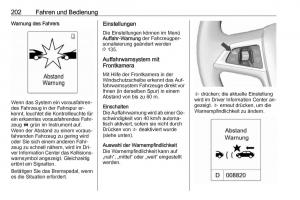 Opel-Zafira-C-Tourer-Handbuch page 204 min