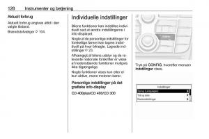 Opel-Zafira-C-Tourer-Bilens-instruktionsbog page 130 min