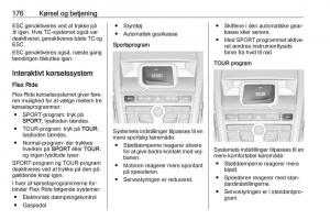 Opel-Zafira-C-Tourer-Bilens-instruktionsbog page 178 min