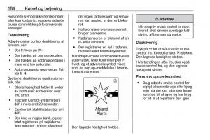 Opel-Zafira-C-Tourer-Bilens-instruktionsbog page 186 min