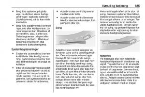 Opel-Zafira-C-Tourer-Bilens-instruktionsbog page 187 min