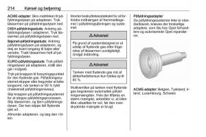 Opel-Zafira-C-Tourer-Bilens-instruktionsbog page 216 min