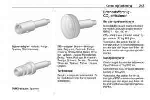 Opel-Zafira-C-Tourer-Bilens-instruktionsbog page 217 min