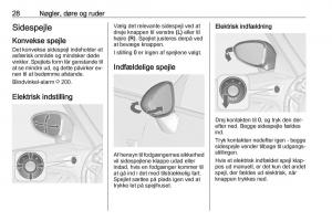 Opel-Zafira-C-Tourer-Bilens-instruktionsbog page 30 min