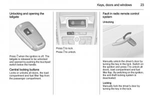 Opel-Zafira-C-Tourer-owners-manual page 25 min