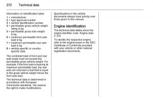 Opel-Zafira-C-Tourer-owners-manual page 274 min