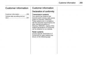 Opel-Zafira-C-Tourer-owners-manual page 291 min