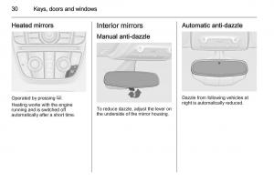 Opel-Zafira-C-Tourer-owners-manual page 32 min