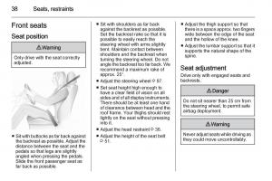 Opel-Zafira-C-Tourer-owners-manual page 40 min