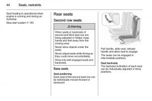 Opel-Zafira-C-Tourer-owners-manual page 46 min