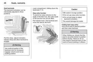 Opel-Zafira-C-Tourer-owners-manual page 50 min