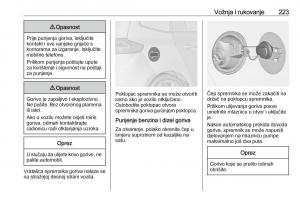 Opel-Zafira-C-Tourer-vlasnicko-uputstvo page 225 min