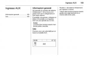 Opel-Zafira-C-Tourer-manuale-del-proprietario page 169 min