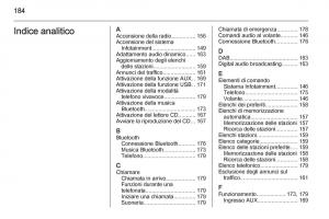 Opel-Zafira-C-Tourer-manuale-del-proprietario page 184 min