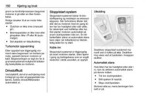 Opel-Zafira-C-Tourer-bruksanvisningen page 162 min