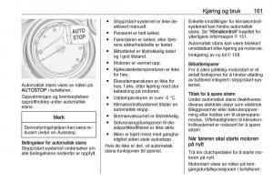 Opel-Zafira-C-Tourer-bruksanvisningen page 163 min
