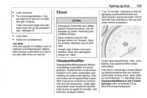 Opel-Zafira-C-Tourer-bruksanvisningen page 165 min