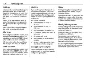 Opel-Zafira-C-Tourer-bruksanvisningen page 180 min