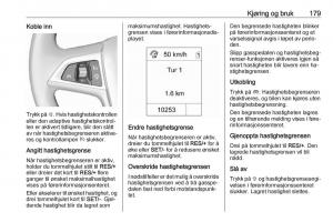 Opel-Zafira-C-Tourer-bruksanvisningen page 181 min