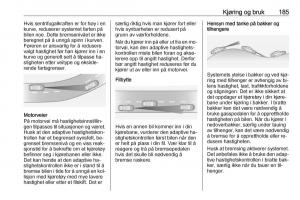 Opel-Zafira-C-Tourer-bruksanvisningen page 187 min