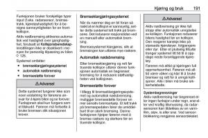 Opel-Zafira-C-Tourer-bruksanvisningen page 193 min