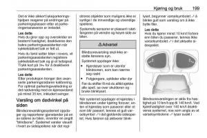 Opel-Zafira-C-Tourer-bruksanvisningen page 201 min