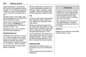 Opel-Zafira-C-Tourer-bruksanvisningen page 202 min