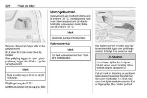 Opel-Zafira-C-Tourer-bruksanvisningen page 226 min