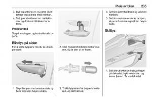 Opel-Zafira-C-Tourer-bruksanvisningen page 237 min