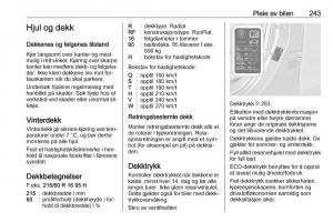 Opel-Zafira-C-Tourer-bruksanvisningen page 245 min
