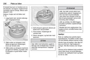 Opel-Zafira-C-Tourer-bruksanvisningen page 258 min