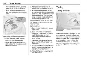Opel-Zafira-C-Tourer-bruksanvisningen page 260 min