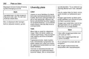 Opel-Zafira-C-Tourer-bruksanvisningen page 262 min