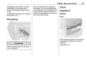 Opel-Zafira-C-Tourer-bruksanvisningen page 27 min