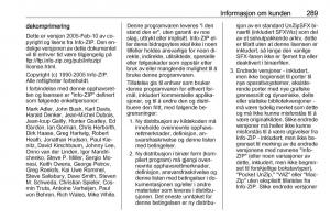Opel-Zafira-C-Tourer-bruksanvisningen page 291 min