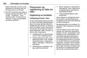 Opel-Zafira-C-Tourer-bruksanvisningen page 292 min