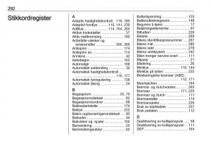 Opel-Zafira-C-Tourer-bruksanvisningen page 294 min